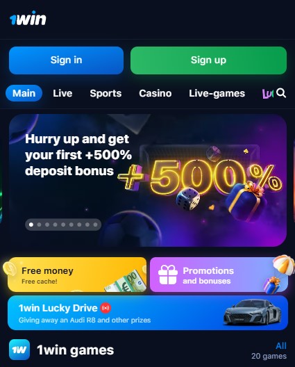 1win south africa app