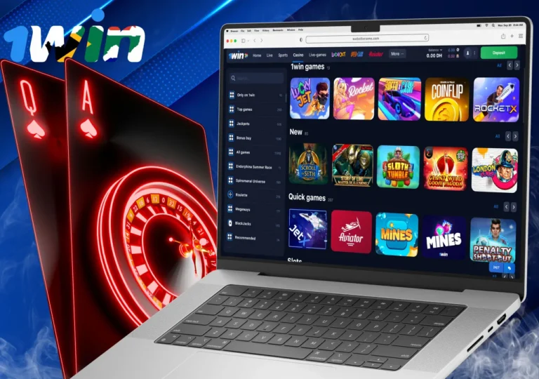 Large selection of casino gambling games